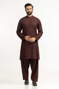 ชุดเสื้อผ้าผู้ชายคุณภาพสูง คอทรงโอ ปักลายแบบอัฟกานิสถาน ชุดกามีซ ชัลวาร์ ขายส่ง แบบเย็บสำเร็จ 2 ชิ้น ผ้ามีความยืดหยุ่น ระบายความชื้นได้ดี - Product Image 5