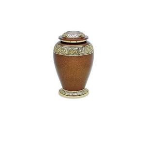 Hot Selling Rounded Shape Walnut Finishing Small Size Wooden Cremations Urns For Funeral Adult <b>Memorial</b> <b>Keepsake</b> Ashes Urns - Product Image 3