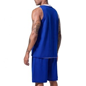 Conjunto de Uniforme de Baloncesto para Hombre, Color y Logotipo Personalizados, Secado Rápido, Sublimado, Manga Larga, Cuello en V, Poliéster, Entrenamiento de Verano - Product Image 3
