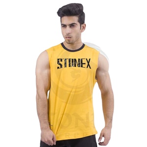 Camiseta Deportiva Ajustada para Hombre, Ligera, Transpirable, sin Mangas, para Gimnasio, Running y Actividades Deportivas de Verano - Product Image 1