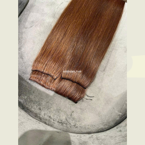 Premium CLIP IN Extensiones de cabello humano vietnamita Virgen Sin procesar Brillo natural Textura suave Exportación de fábrica OEM disponible - Product Image 4