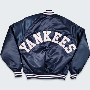 <b>Men's</b> Fashionable High Street Satin <b>Jacket</b> For <b>Men</b> 100% Polyester with Embroidery Windproof Plus Size for Winter - Product Image 2