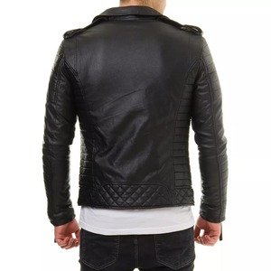 Most Popular Top Quality Custom Men's Leather Jackets Made Top Product Leather Jacket Customized Leather Jacket Zipper Design - Product Image 6