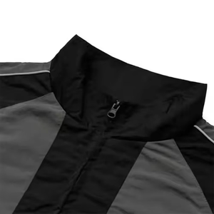 OEM Custom Zip Pullover Sets and Pants 2 Pieces Set Blank Oversized Nylon Windbreaker Sets Tracksuit for Men - Product Image 2