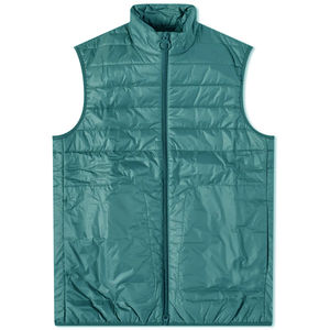 Chaleco acolchado con cremallera para hombre con logotipo personalizado, chaqueta con burbujas, cálido, sin mangas, chaleco calefactable, tela de lona de talla grande - Product Image 5