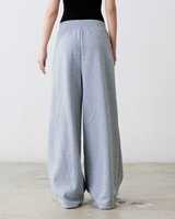 Pantalon de jogging mi-lourd pour femme, coupe oversize, style pyjama, sportswear, évasé et ample, 2026