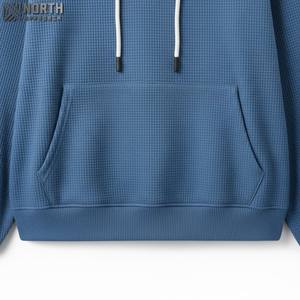 Peso pesado personalizado Impresión digital 100% algodón Transpirable Secado rápido Invierno Hombres Regular Fit Pullover Hoodie 180gsm - Product Image 5