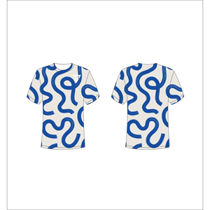 เสื้อยืดคอกลมแขนสั้นลายเสือดำชมพูสำหรับผู้ชาย ทรงลำลอง ใส่สบาย รุ่น Trackstar OEM Private Label TSI-G05-P0483 - Product Image 5