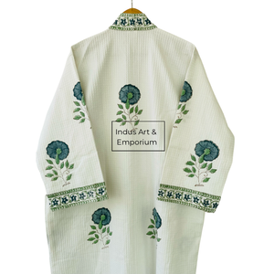 Albornoz de Algodón Estampado a Mano al por Mayor - Product Image 2