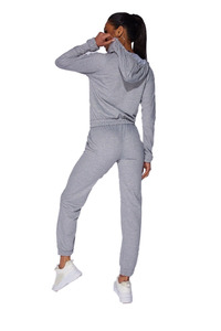 Survêtement pour femmes sur mesure de haute qualité avec logo et impression personnalisés, idéal pour la salle de sport, l'entraînement et le jogging - Product Image 6