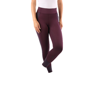 Elegante ropa ecuestre personalizada, ropa deportiva, mallas, pantalones de agarre de asiento completo con bolsillo, mallas técnicas para montar a caballo, medias - Product Image 5