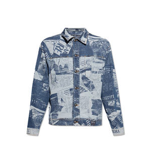 Chaqueta en Oferta para Hombre, Chaqueta Vaquera con Logotipo/Color Personalizado, Color Sólido, Transpirable, Antiarrugas, Estilo Casual y Urbano - Product Image 6