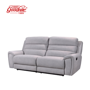 Sofá Seccional Reclinable Goodnite de 1, 2 y 3 Plazas con Relleno de Espuma de Alta Densidad, Estructura de Madera, Resortes en Zig-Zag, Ecológico para Sala de Estar - Product Image 1