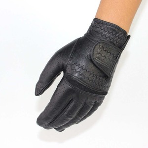 Guantes de Golf de Cuero Cómodos y Antideslizantes para Hombre, con Logotipo Personalizado de su Marca, en Rojo y Negro, Última Moda 2026 - Product Image 3
