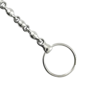 Bocado de Bola de Acero Inoxidable de Alta Calidad con Anillo Suelto de Plata Alemana, Marca OEM Modelo RN-01-0054, Diseño Personalizado para Equitación - Product Image 2