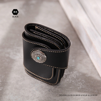 Portefeuilles à deux volets pour hommes de luxe 100% véritable pochette Cartera en cuir de Crocodile pour hommes factures en cuir usage domestique OEM ODM