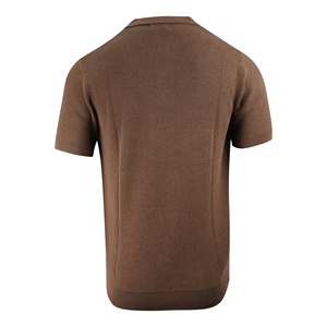 เสื้อโปโลผ้าฝ้ายออแกนิกของผู้ชาย100% คอลเลกชันเสื้อโปโลมีสไตล์สำหรับผู้ชายขายส่ง - Product Image 6