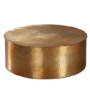 Table centrale moderne en métal et fer forme ronde nouvelle table basse en métal haut Marvel pour bureau à domicile hôtel tarif de gros à bas prix - Product Image 2