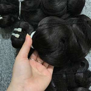 ขายส่ง WEFT Body Wave สี #2, หุ้นใหญ่ ผมบริสุทธิ์คุณภาพสูง 100% ผมบริสุทธิ์, ผมดิบเวียดนาม - Product Image 3