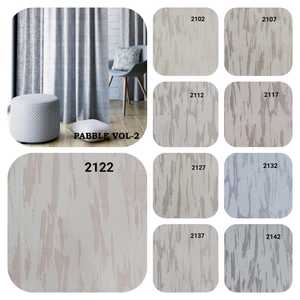 Satin durable élégant de polyester de tissu de rideau de jacquard avec le matériel de draperie texturé pour les intérieurs modernes - Product Image 2