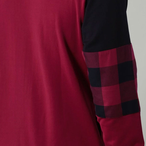 Sudadera con capucha OEM personalizada para hombre, sudadera con cremallera completa, conjunto de 2 piezas apiladas, sudadera para correr para hombre, logotipo básico, mezcla de algodón - Product Image 5