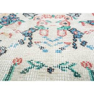 Tapis en laine noué à la main de grande taille, style vintage, Pae-3229, motif floral rouge-orange, pour la maison, le salon, le couloir, rectangulaire, pour adolescents - Product Image 3