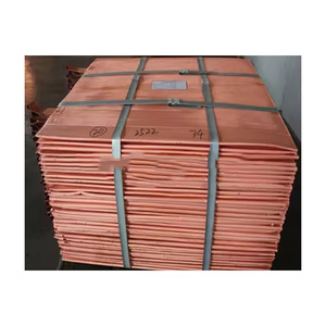 แผ่นแคโทดทองแดงเกรดส่งออกมีความพร้อมในสต็อกที่มั่นคง - Product Image 3