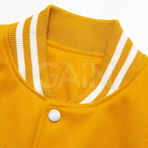 แจ็กเก็ตเลตเตอร์แมน2025สีพื้นเสื้อลำลองสำหรับผู้ชายเสื้อกันหนาวแบบสตรีท - Product Image 3