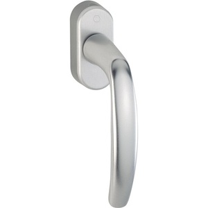 <span class=keywords><strong>Poignée</strong></span> de fenêtre <span class=keywords><strong>HOPPE</strong></span> <span class=keywords><strong>Atlanta</strong></span> 0530/US952 en aluminium 32-42 mm Secustik/VarioFit F1/couleur naturelle pour fenêtres pivotantes de 32-42 mm - Product Image 1