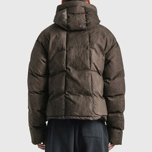 Chaqueta de Invierno Acolchada para Hombre, Brillante, de Moda, Promocional, de Alta Calidad, con Logotipo Personalizado OEM, Transpirable - Product Image 4