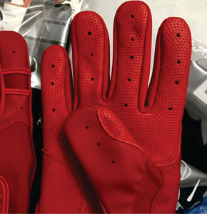 Baseball <b>Batting</b> <b>Gloves</b> Genuine Leather Material Fully Customize Logo Color Factory Made Manageable Rates High Quality <b>Gloves</b> - Product Image 5