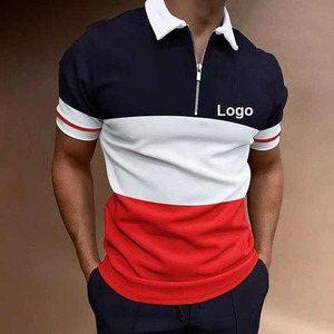 Polo de Golf de algodón con sublimación deportiva de secado rápido personalizado de manga corta de último diseño 2025 - Product Image 4