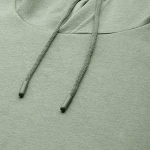 Sweat-shirts à capuche pour hommes, couleur unie, manches longues, style streetwear, coupe classique, en polaire polyester/coton respirant - Product Image 4