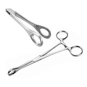 เครื่องมือผ่าตัดคุณภาพพรีเมียม คีมสำหรับการผ่าตัดทางนรีเวช คีมสำหรับดึงรกและไข่ ได้รับการรับรอง ใช้พลังงานด้วยมือ - Product Image 5