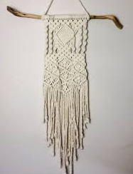 Nouveaux tapis muraux en macramé de coton faits à la main, décoratifs et artisanaux pour la maison, prix attractif - Product Image 3