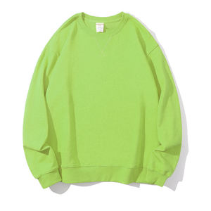 Sudadera con capucha de cuello redondo y logotipo personalizado de alta calidad OEM para hombre, ropa de calle de algodón, ropa de moda, sudaderas en blanco bordadas de invierno - Product Image 2