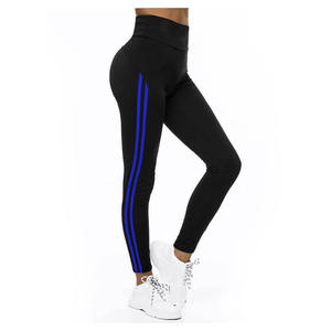 Leggings de sport pour femmes OEM |   Pantalons de sport compressifs pour femmes, leggings de fitness orange, vêtements de sport de yoga à séchage rapide - Product Image 4