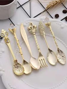 Luxury Quality Mirror Polished Brass Honey Bee Tea Spoon Long Size Custom New Designed Dinner Spoon Use Cutlery Utensils - Product Image 5