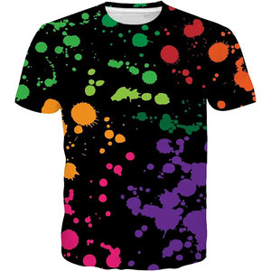 Vente en gros de t-shirts d'été en polyester personnalisés avec logo imprimé OEM / ODM belle chemise à sublimation de styles différents personnalisés pour hommes - Product Image 4