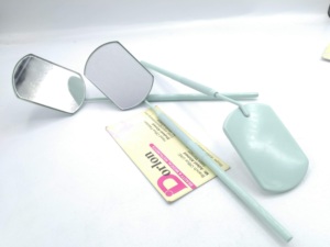 Professional Color Coated <b>Square</b> Shape Eyelash <b>Mirror</b> Stainless Steel Private Logo Makeup <b>Mirror</b> Eyelash Extension Lash <b>Mirror</b> - Product Image 4