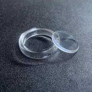 Verre de montre en saphir plat transparent BSCI, cristal de saphir pour montre-bracelet, personnalisé - Product Image 1