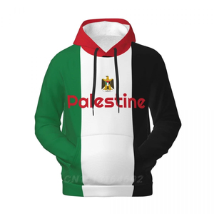 Quality Winter Palestine Hoodie with New Design Screen Printed Made of Cotton <b>Plain</b> Dyed <b>Hoodies</b> - Product Image 2