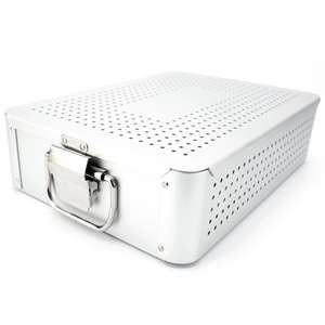 Caja de esterilización de aluminio para instrumentos de artroscopia, caja de esterilización artroscópica de MEDICAB INSTRUMENTS - Product Image 1