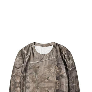 Sudadera de Cuello Redondo con Forro Polar Grueso y Transpirable de Invierno, Camuflaje, Algodón de Alta Calidad - Product Image 4