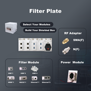 HJP-CD06T xách tay RF kiểm tra giải pháp che chắn hiệu quả ≥ 80dB 0.6 ~ 6GHz nghiên cứu phòng thí nghiệm che chắn hộp - Product Image 6