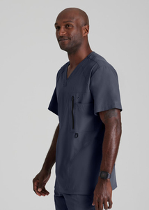 2025 uniformes médicos de enfermería personalizados de alta calidad al por mayor juegos de uniformes de enfermera de hospital para uso en salón de belleza tela tejida - Product Image 4