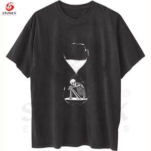 Nouvelle mode de luxe coton concepteur personnalisé dessin animé imprimé femmes grande taille t-shirt 3D conception Logo t-shirt en gros - Product Image 2