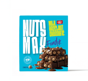 Barre de chocolat au lait Nuts Max Premium avec amandes et noisettes - Product Image 3