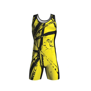 Vente chaude Maillots de lutte taille personnalisée Vêtements de sport de qualité supérieure en tissu Spandex/Polyester - Product Image 5