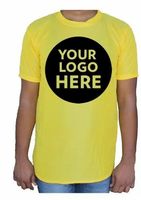 Vente en gros 100% coton T-shirt décontracté à séchage rapide en tissu tricoté à coupe ajustée pour enfants